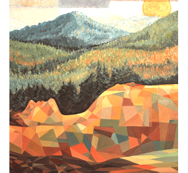 nature women painting